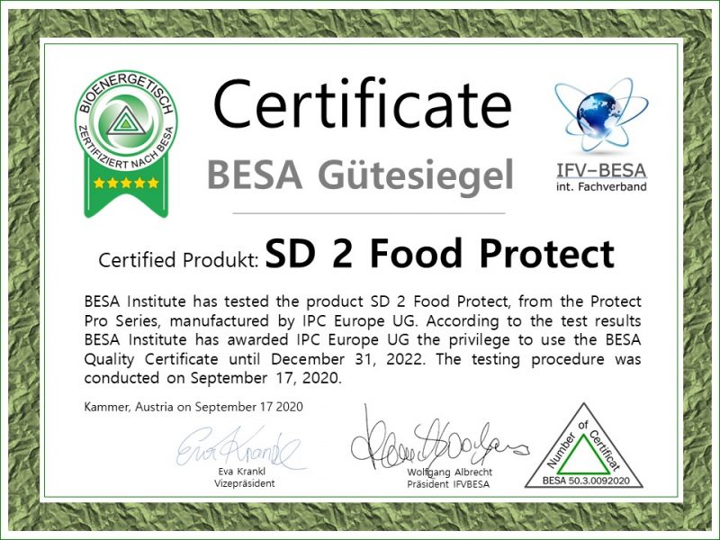 Protect Pro SD 2 FOOD PROTECT