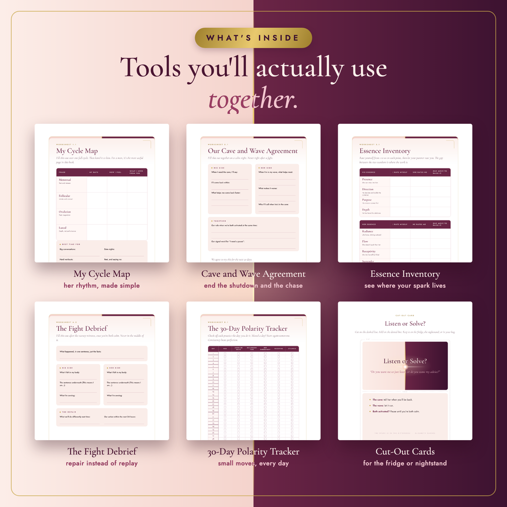 What's inside: tools you'll actually use together