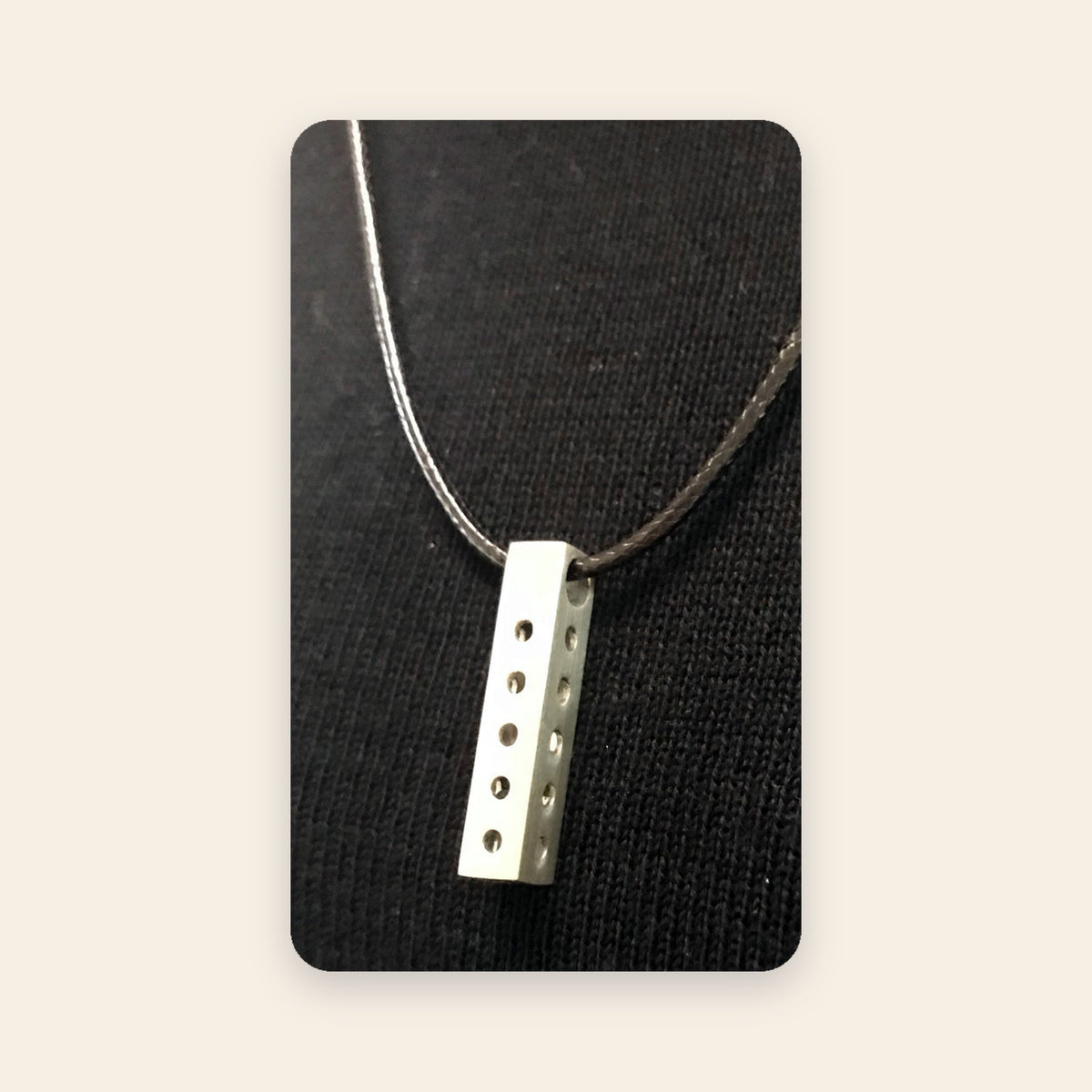 Glands Energy pendant on a cord
